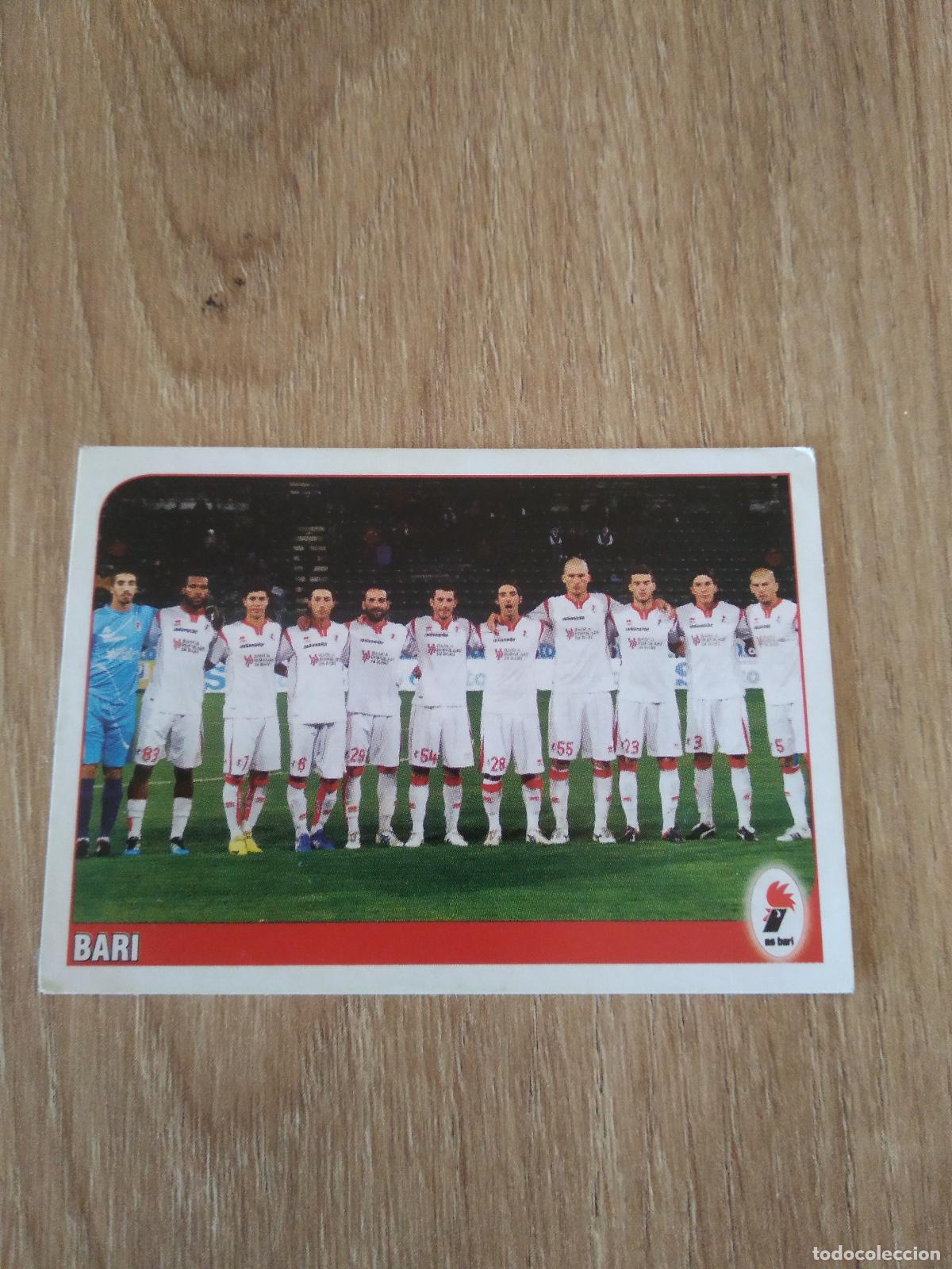 Cromos de f&uacute;tbol: 497 EQUIPO PLANTILLA BARI CROMO FUTBOL PANINI LIGA ITALIA 2011-2012 CALCIATORI 11-12