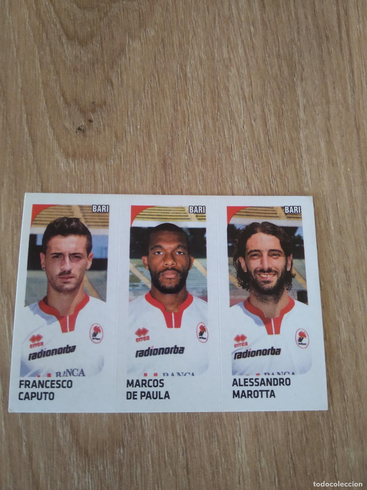 Cromos de f&uacute;tbol: 503 CAPUTO DE PAULA MAROTTA BARI CROMO FUTBOL PANINI LIGA ITALIA 2011-2012 CALCIATORI 11-12