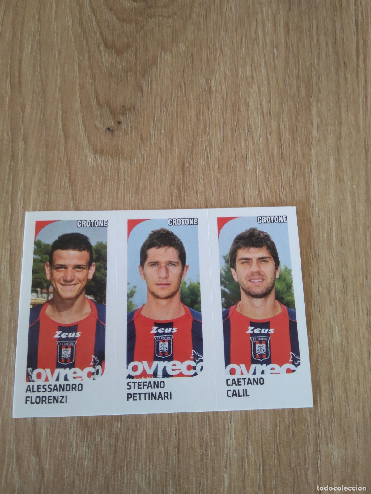 Cromos de f&uacute;tbol: 524 FLORENZI PETTINARI CALIL CROTONE CROMO FUTBOL PANINI LIGA ITALIA 2011-2012 CALCIATORI 11-12