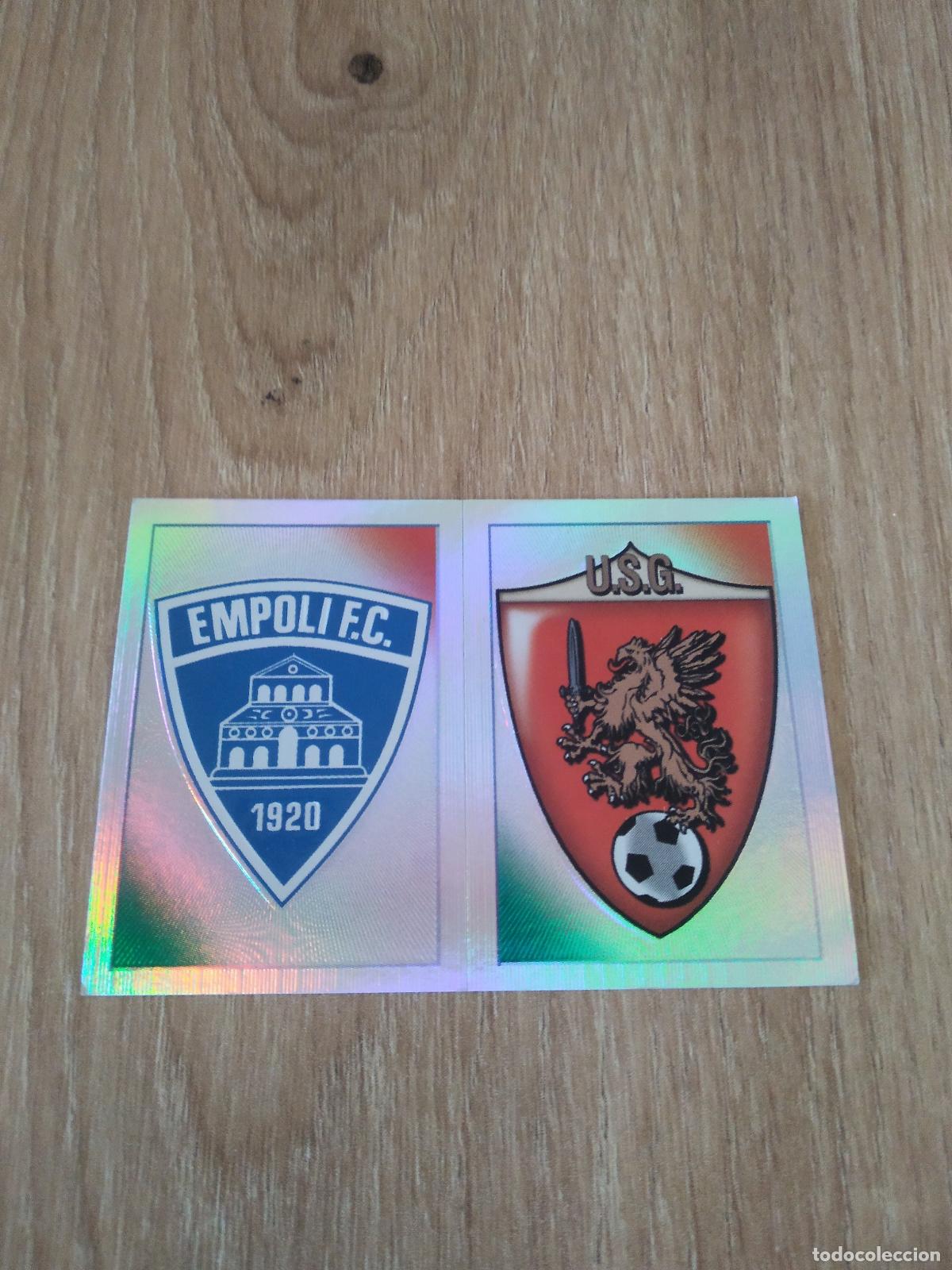 Cromos de f&uacute;tbol: 526 ESCUDO EMPOLI GROSSETO CROMO FUTBOL PANINI LIGA ITALIA 2011-2012 CALCIATORI 11-12
