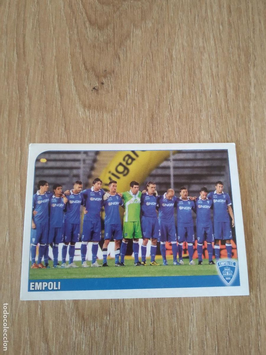 Cromos de f&uacute;tbol: 527 EQUIPO PLANTILLA EMPOLI CROMO FUTBOL PANINI LIGA ITALIA 2011-2012 CALCIATORI 11-12