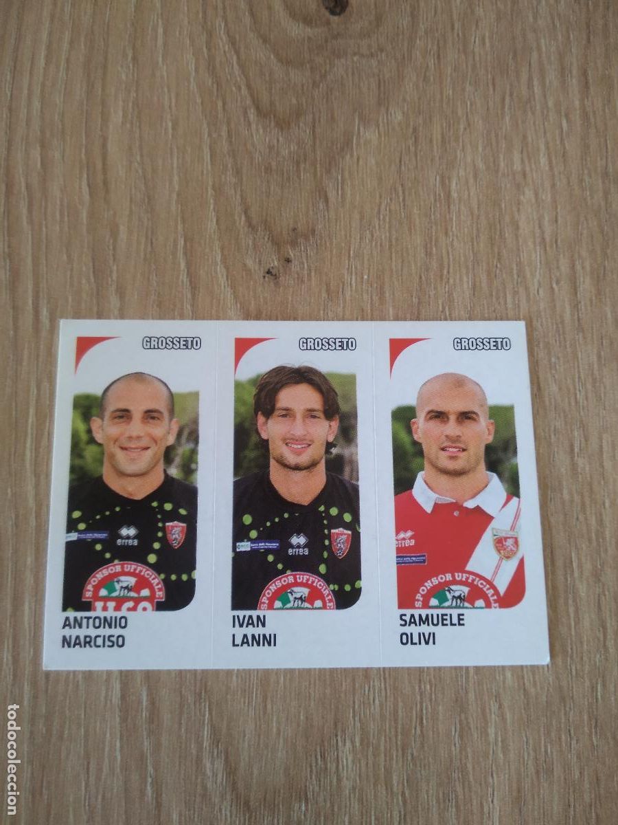 Cromos de f&uacute;tbol: 535 NARCISO LANNI OLIVI GROSSETO CROMO FUTBOL PANINI LIGA ITALIA 2011-2012 CALCIATORI 11-12