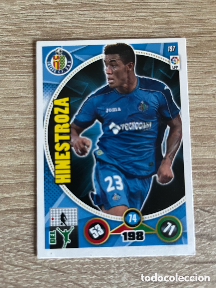 Cromos de f&uacute;tbol: 197 HINESTROZA ADRENALYN 2014 2015 14 15 GETAFE