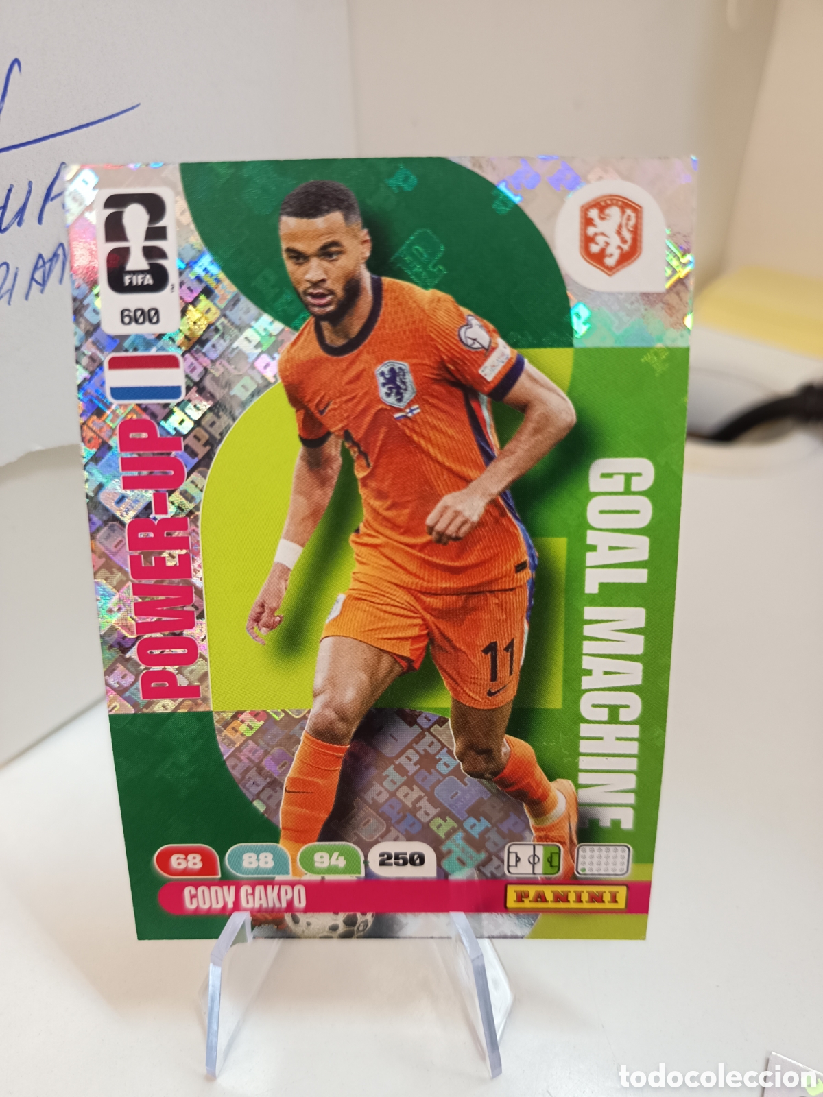 Cromos de f&uacute;tbol: 600 cody gakpo ADRENALYN WORLD CUP 2026 MUNDIAL