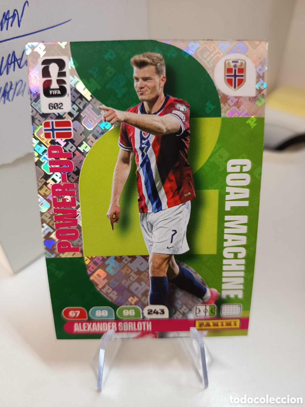 Cromos de f&uacute;tbol: 602 SORLOTH ADRENALYN WORLD CUP 2026 MUNDIAL