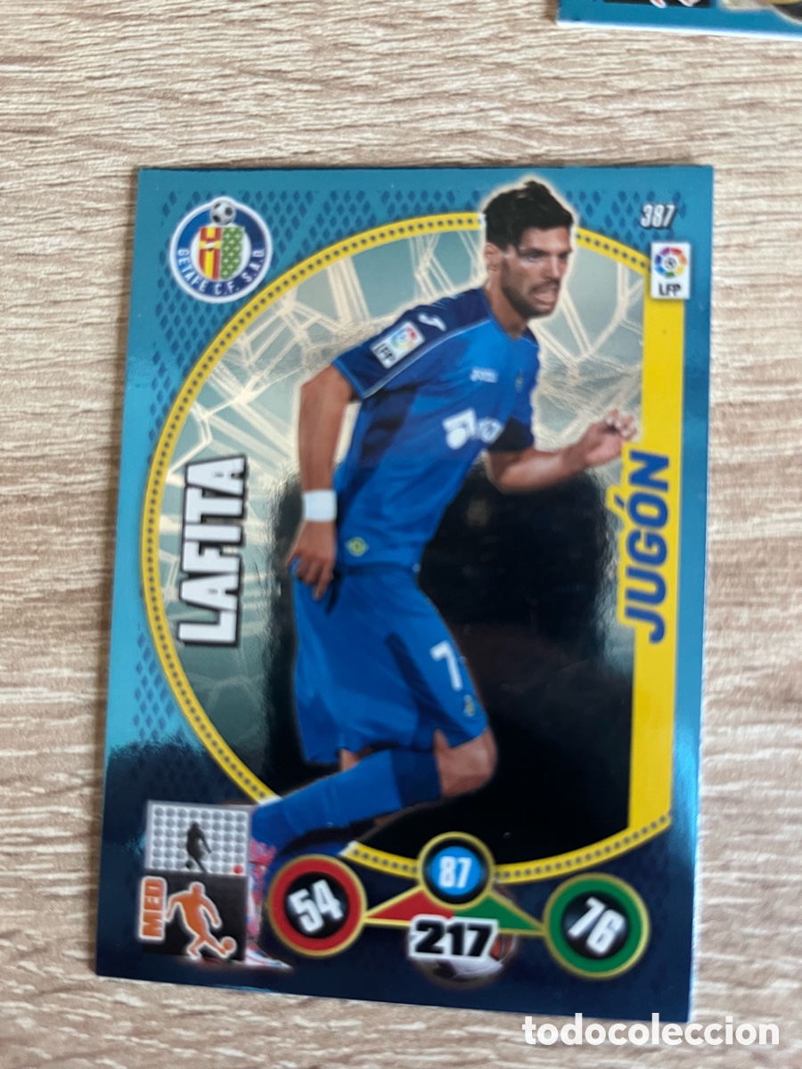 Figurine di Calcio: 387 LAFITA JUG&Oacute;N ADRENALYN 2014 2015 14 15 GETAFE