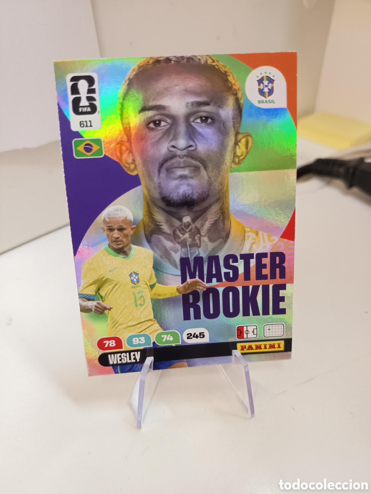 Figurine di Calcio: 611 WESLEY ADRENALYN WORLD CUP 2026 MUNDIAL