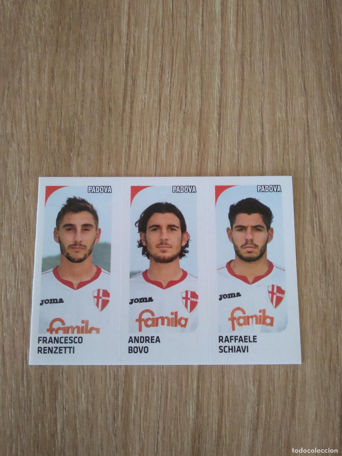 Figurine di Calcio: 581 RENZETTI BOVO SCHIAVI PADOVA CROMO FUTBOL PANINI LIGA ITALIA 2011-2012 CALCIATORI 11-12