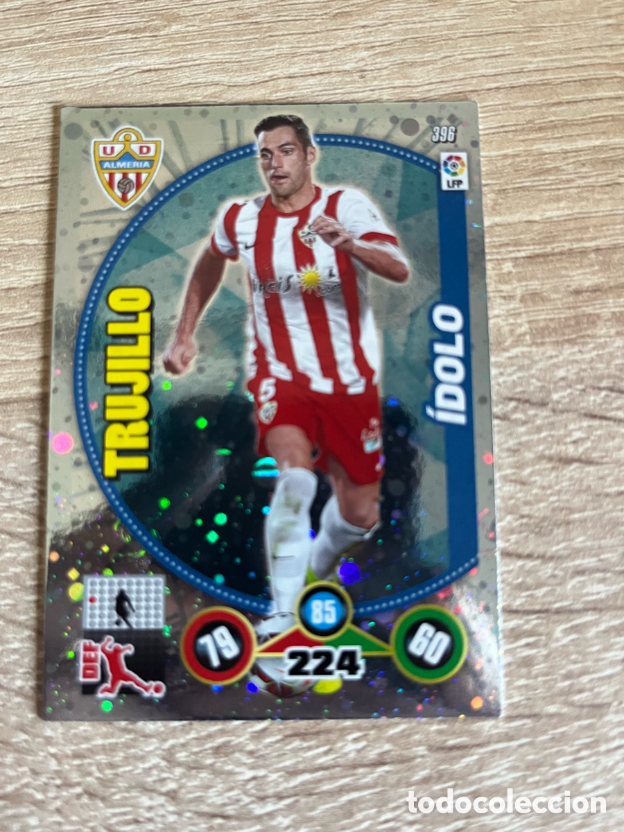 Figurine di Calcio: 396 TRUJILLO &Iacute;DOLO ADRENALYN 2014 2015 14 15 ALMER&Iacute;A