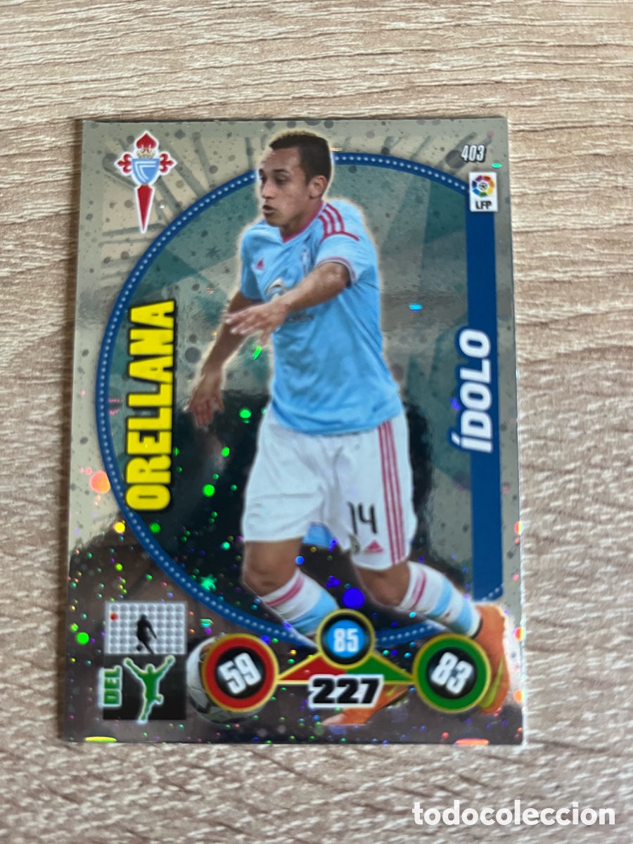 Figurine di Calcio: 403 ORELLANA &Iacute;DOLO ADRENALYN 2014 2015 14 15 CELTA DE VIGO