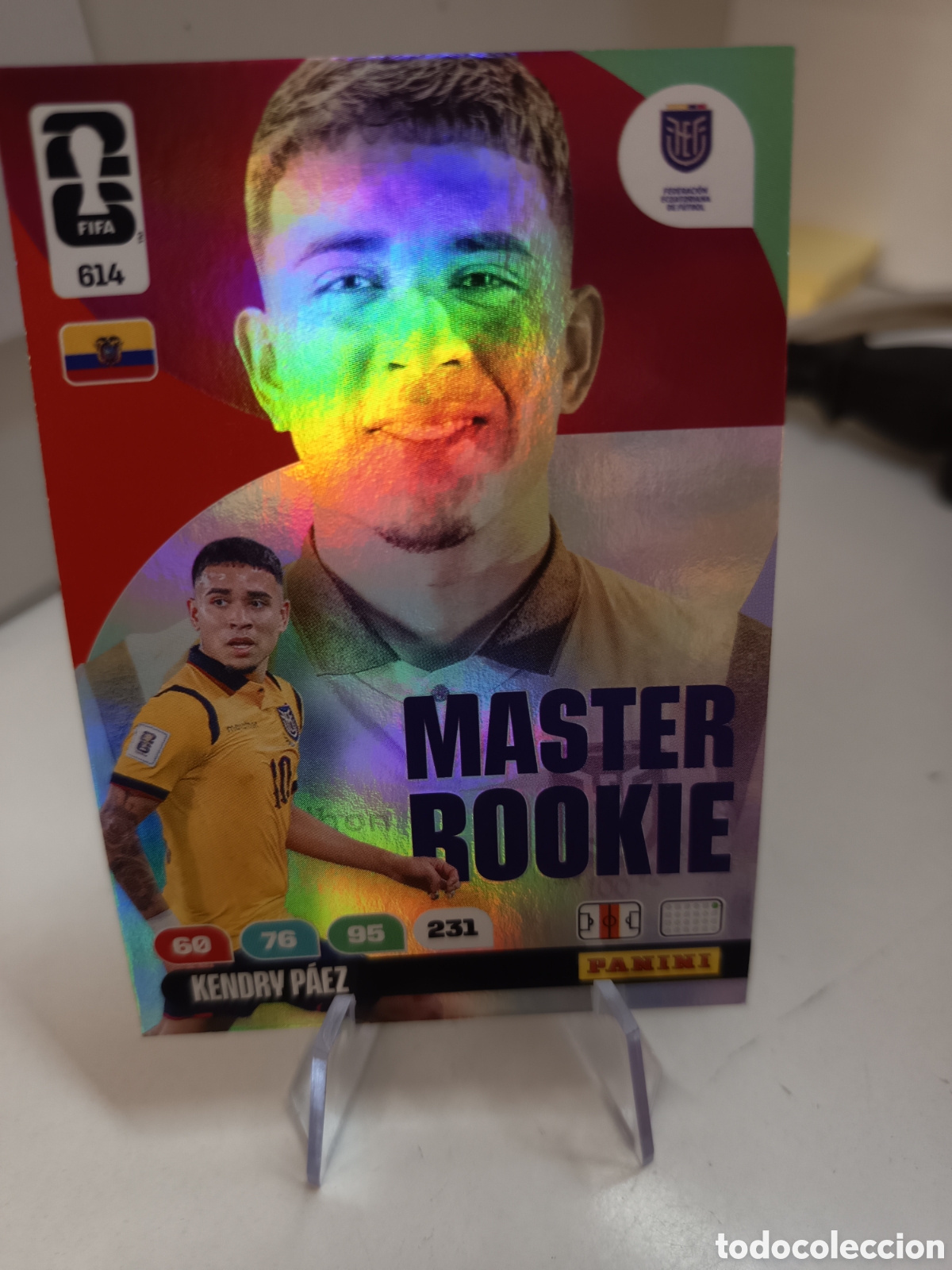 Figurine di Calcio: 614 KENDRY PAEZ ADRENALYN WORLD CUP 2026 MUNDIAL