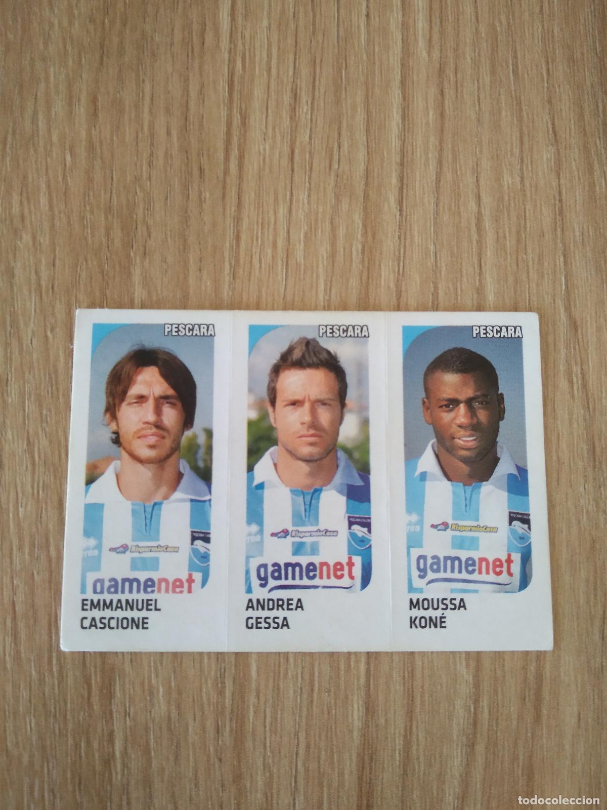 Cromos de f&uacute;tbol: 591 CASCIONE GESSA KONE PESCARA CROMO FUTBOL PANINI LIGA ITALIA 2011-2012 CALCIATORI 11-12