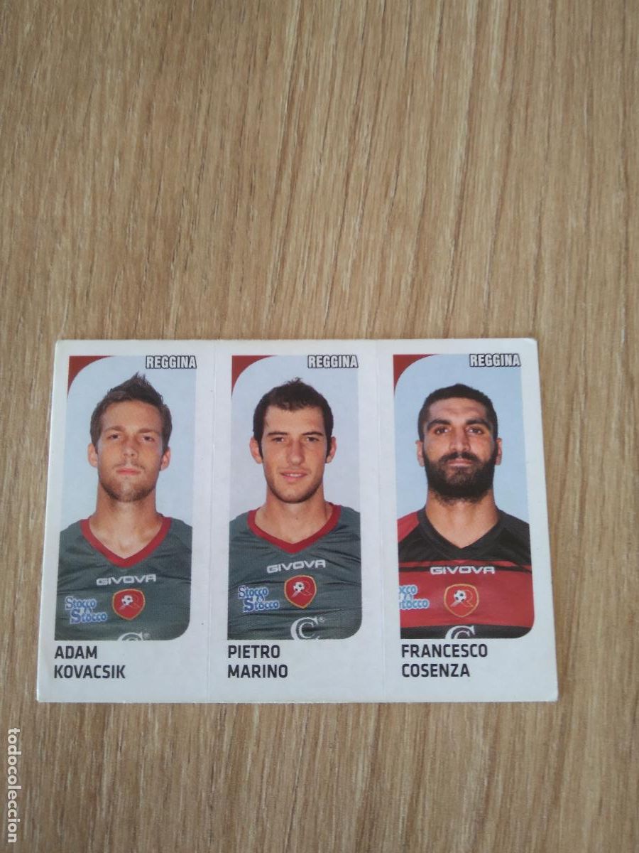 Cromos de f&uacute;tbol: 595 KOVACSIK MARINO COSENZA REGGINA CROMO FUTBOL PANINI LIGA ITALIA 2011-2012 CALCIATORI 11-12