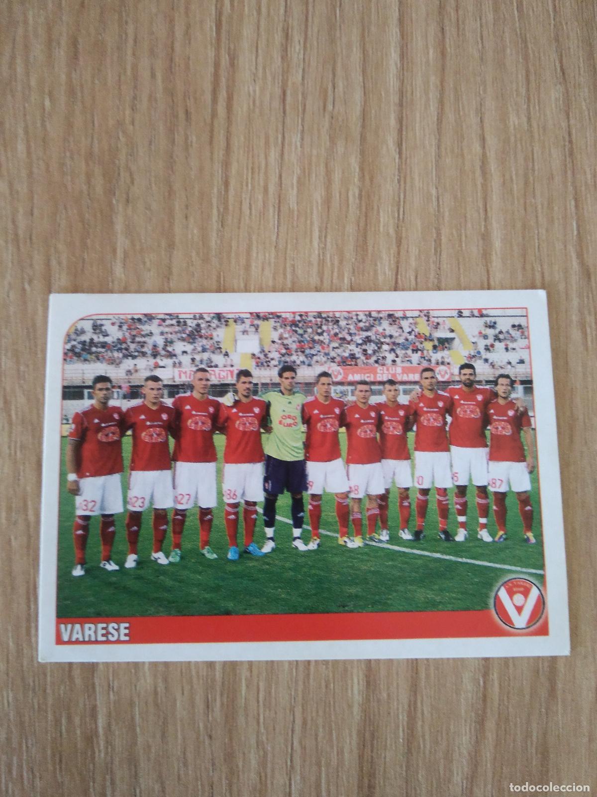 Cromos de f&uacute;tbol: 624 EQUIPO PLANTILLA VARESE CROMO FUTBOL PANINI LIGA ITALIA 2011-2012 CALCIATORI 11-12