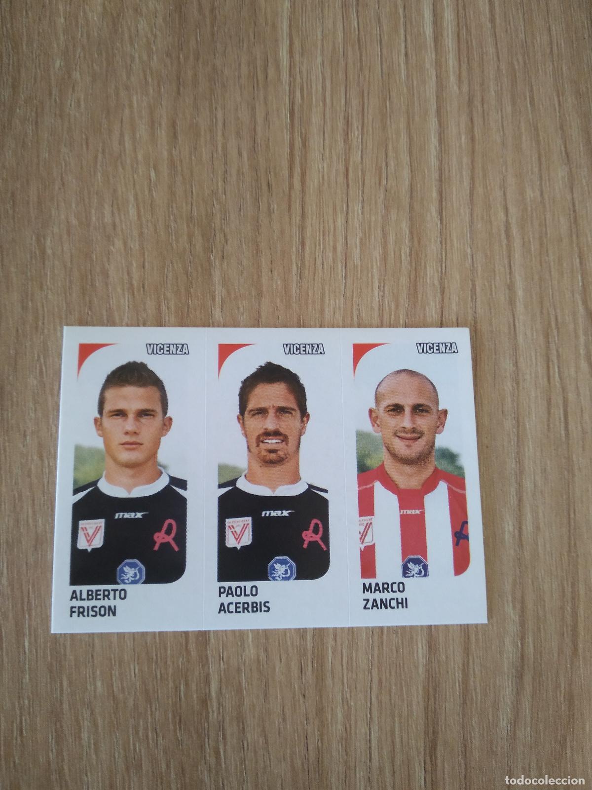 Cromos de f&uacute;tbol: 640 FRISON ACERBIS ZANCHI VICENZA CROMO FUTBOL PANINI LIGA ITALIA 2011-2012 CALCIATORI 11-12