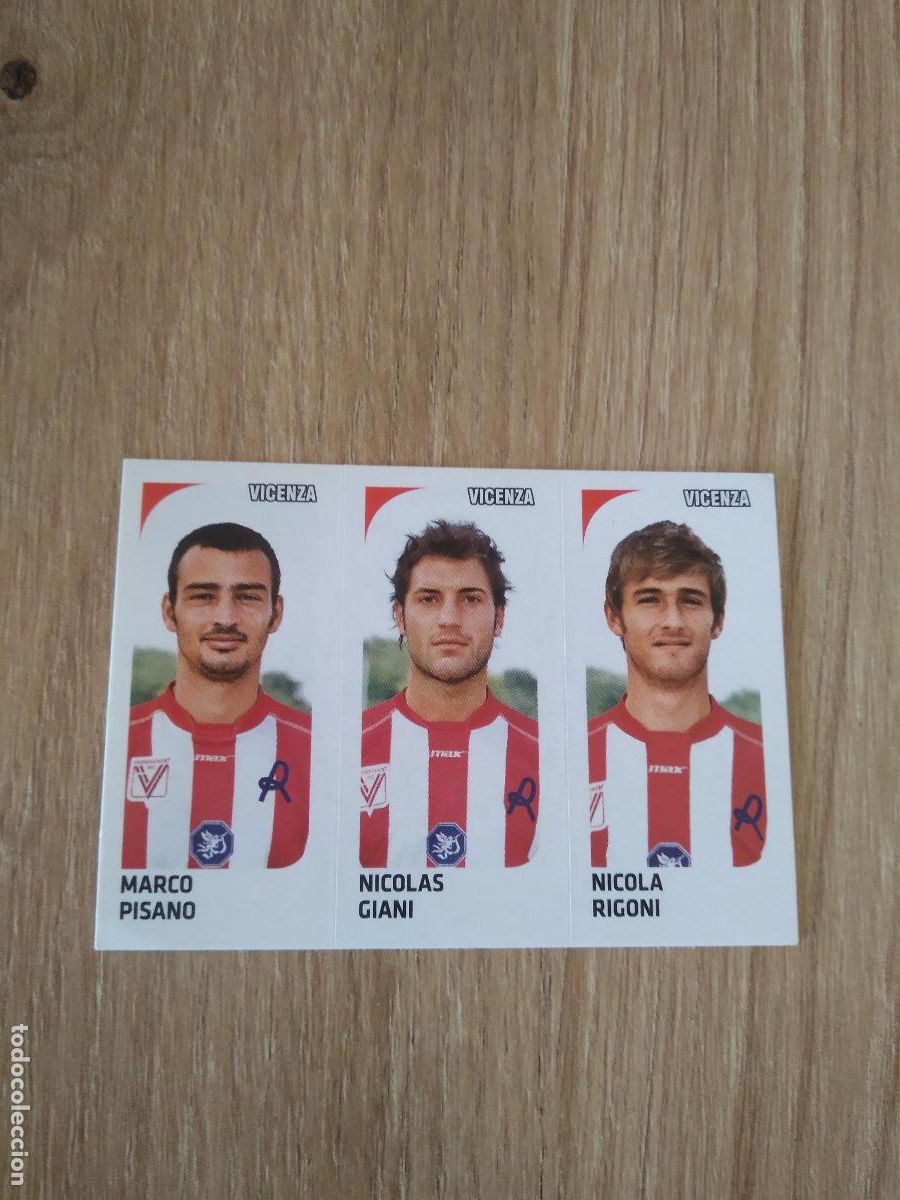 Cromos de f&uacute;tbol: 642 PISANO GIANI RIGONI VICENZA CROMO FUTBOL PANINI LIGA ITALIA 2011-2012 CALCIATORI 11-12