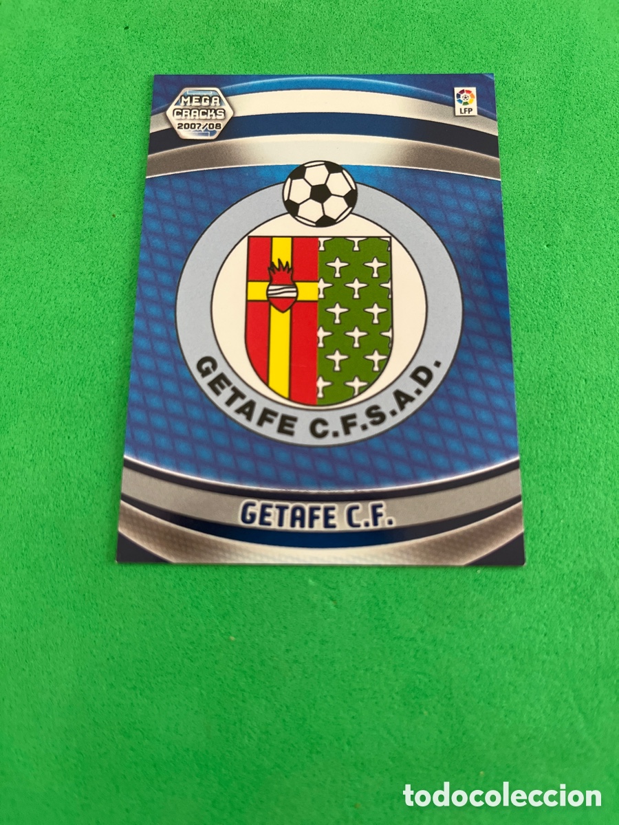 Cromos de f&uacute;tbol: ESCUDO 127 GETAFE MGK 2007 2008 MEGACRACKS 07 08 PANINI NUEVO EN PERFECTO ESTADO