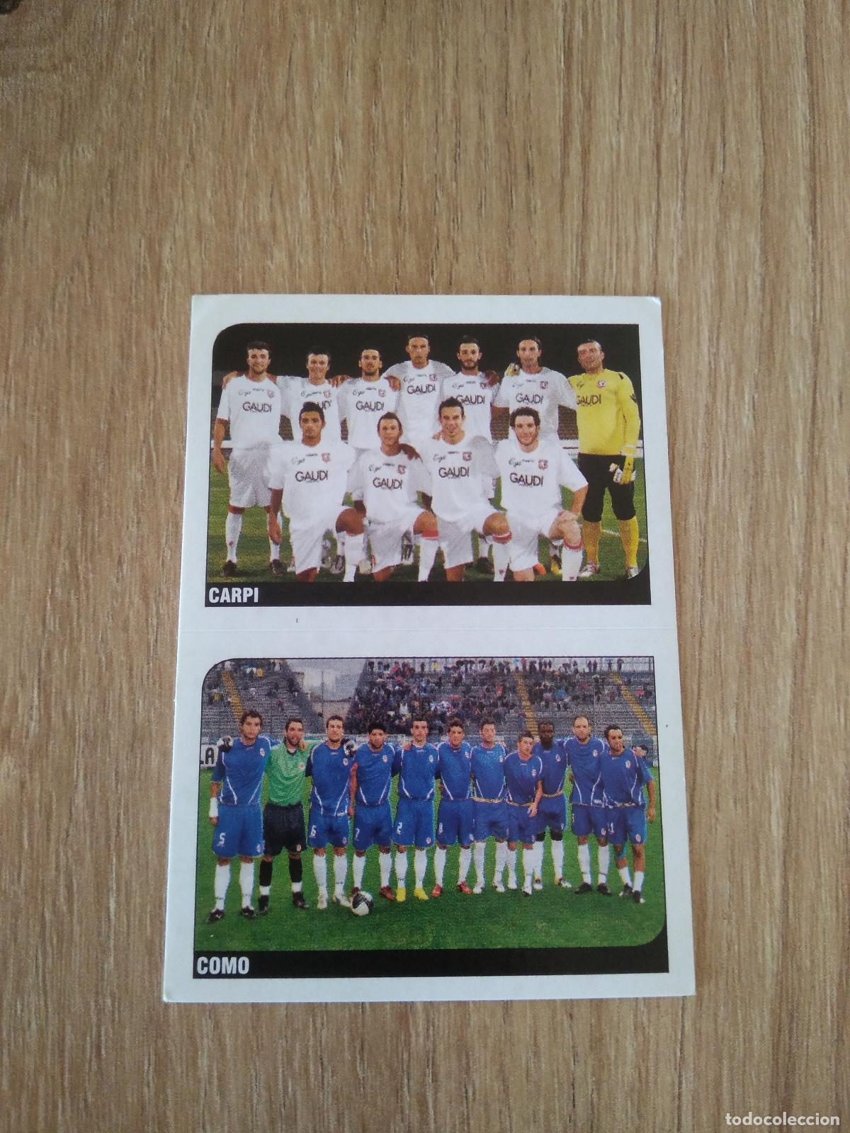 Cromos de f&uacute;tbol: 648 EQUIPO PLANTILLA CARPI COMO CROMO FUTBOL PANINI LIGA ITALIA 2011-2012 CALCIATORI 11-12