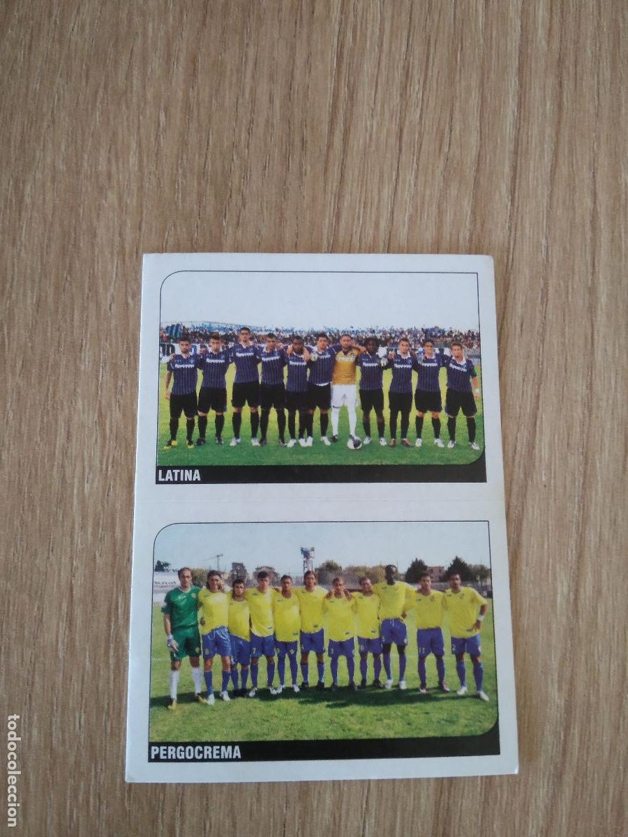 Figurine di Calcio: 666 EQUIPO PLANTILLA LATINA PERGOCREMA CROMO FUTBOL PANINI LIGA ITALIA 2011-2012 CALCIATORI 11-12