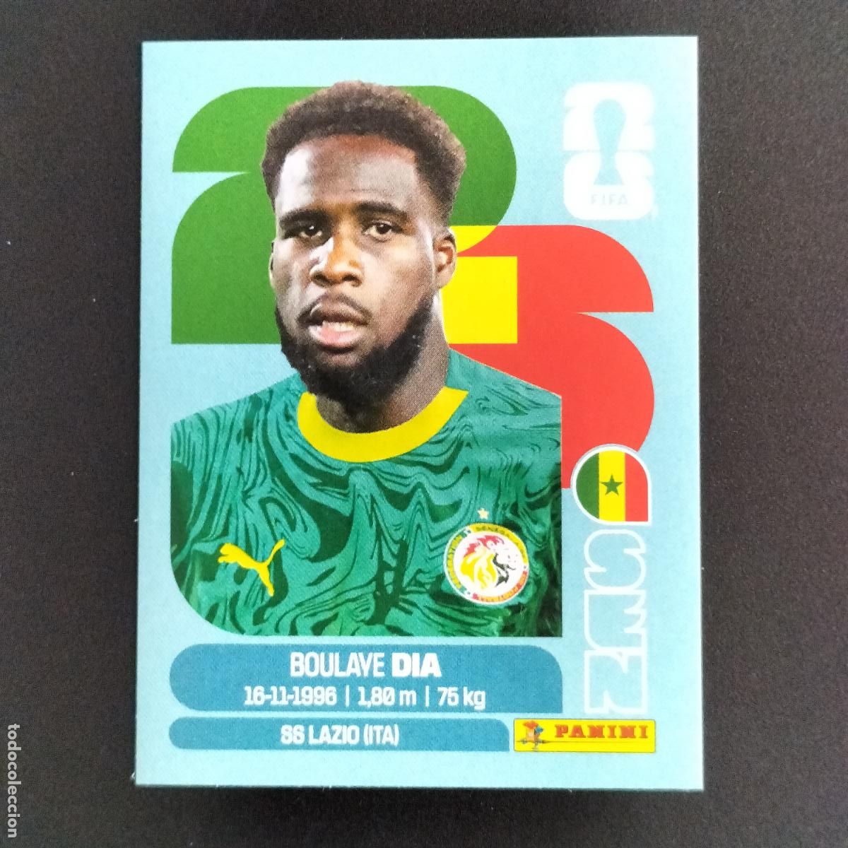 Figurine di Calcio: SEN 17 BOULAYE DIA SENEGAL CROMOS STICKER MUNDIAL 26 2026 FIFA WORLD CUP PANINI