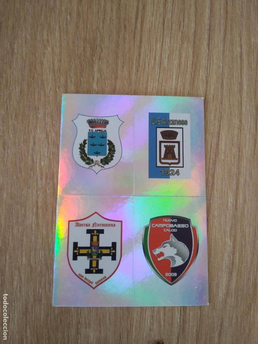 Fu&szlig;ball-Sticker: 678 APRILIA ARZANESE AVERSA CAMPOBASSO CROMO FUTBOL PANINI LIGA ITALIA 2011-2012 CALCIATORI 11-12