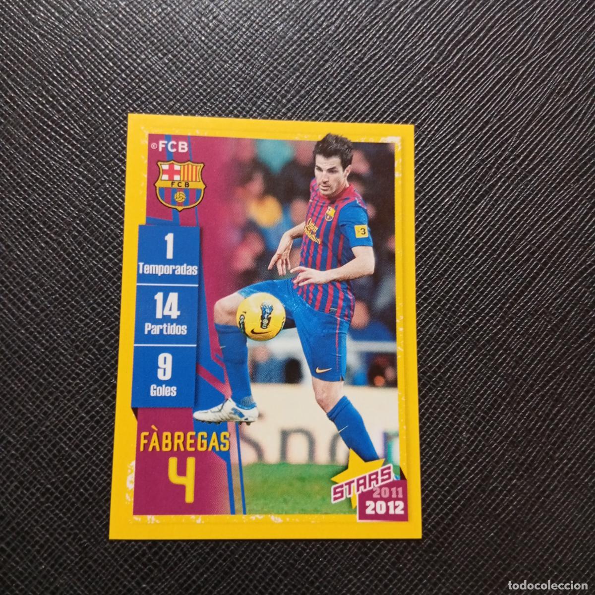 Fu&szlig;ball-Sticker: 95 CESC FABREGAS BARCELONA PANINI COLECCION OFICIAL 2011 2012 CROMO 11 12 - SIN PEGAR - A155 PG13