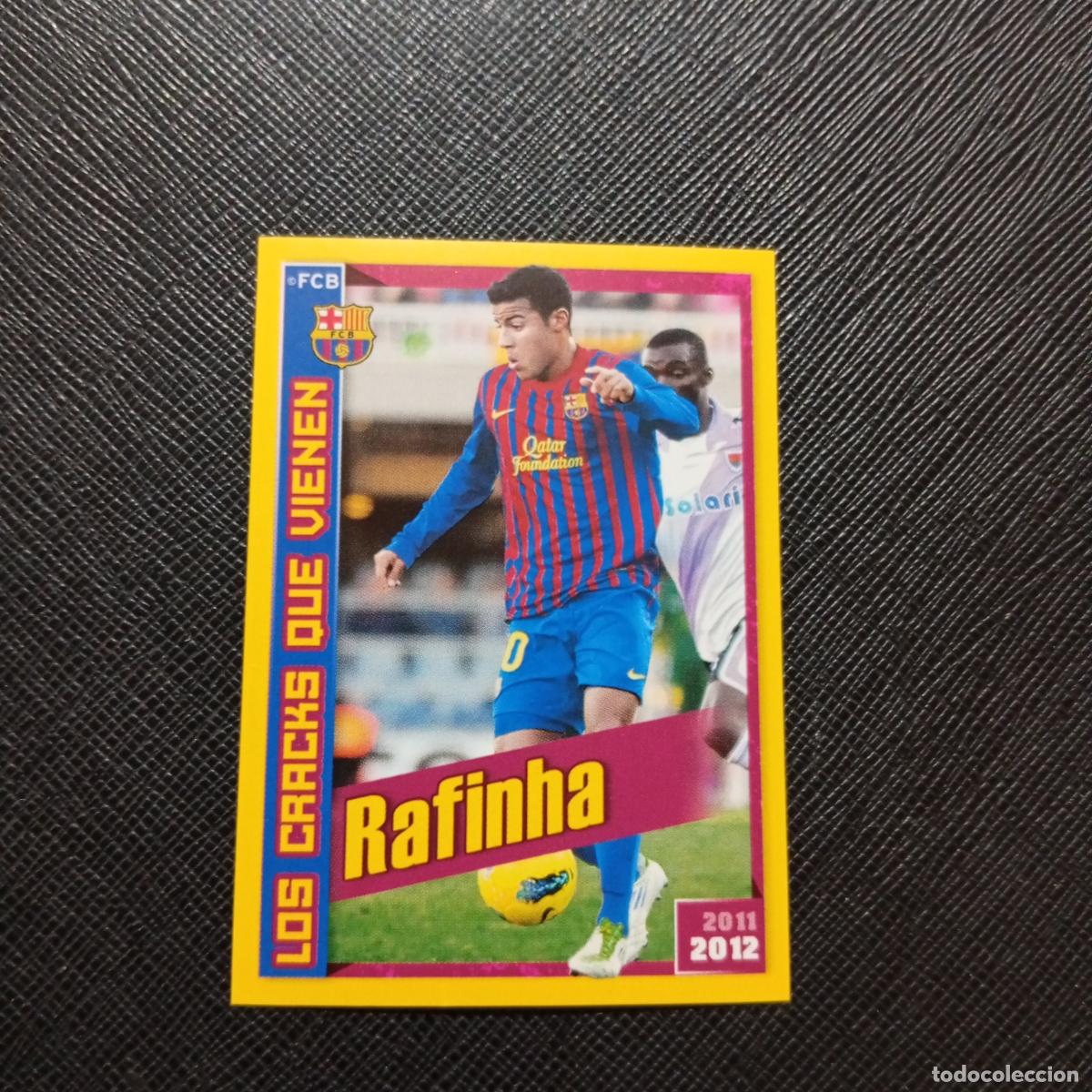 Fu&szlig;ball-Sticker: 195 RAFINHA BARCELONA PANINI COLECCION OFICIAL 2011 2012 CROMO 11 12 - SIN PEGAR - A155 PG13