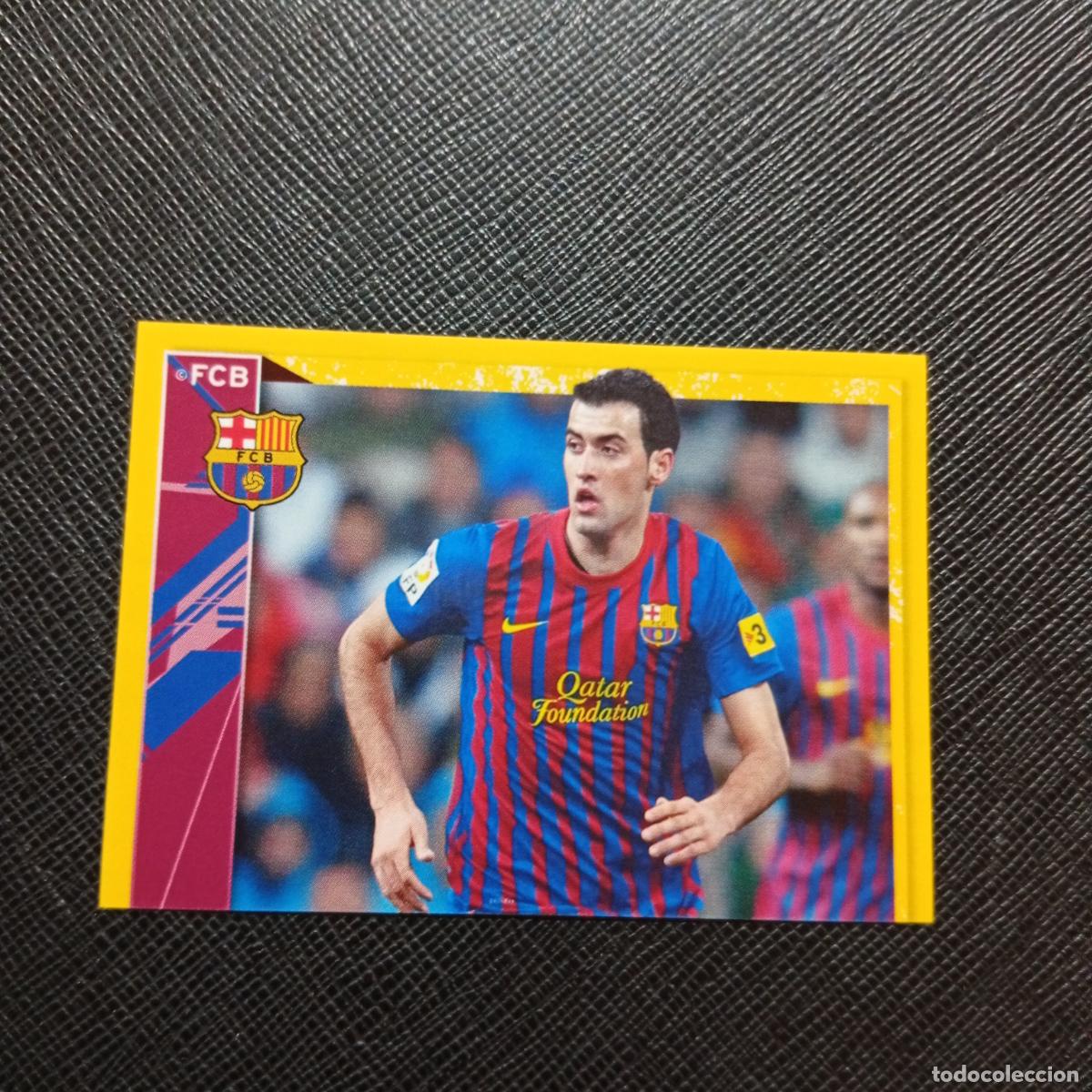 Fu&szlig;ball-Sticker: 75 SERGIO BUSQUETS BARCELONA PANINI COLECCION OFICIAL 2011 2012 CROMO 11 12 - SIN PEGAR - A155 PG14