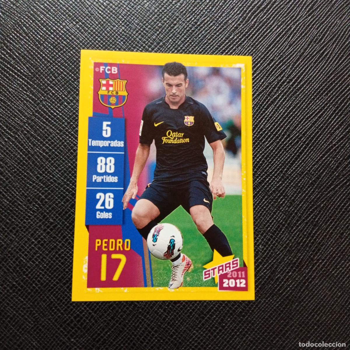 Cromos de Futebol: 156 PEDRO BARCELONA PANINI COLECCION OFICIAL 2011 2012 CROMO 11 12 - SIN PEGAR - A155 PG14