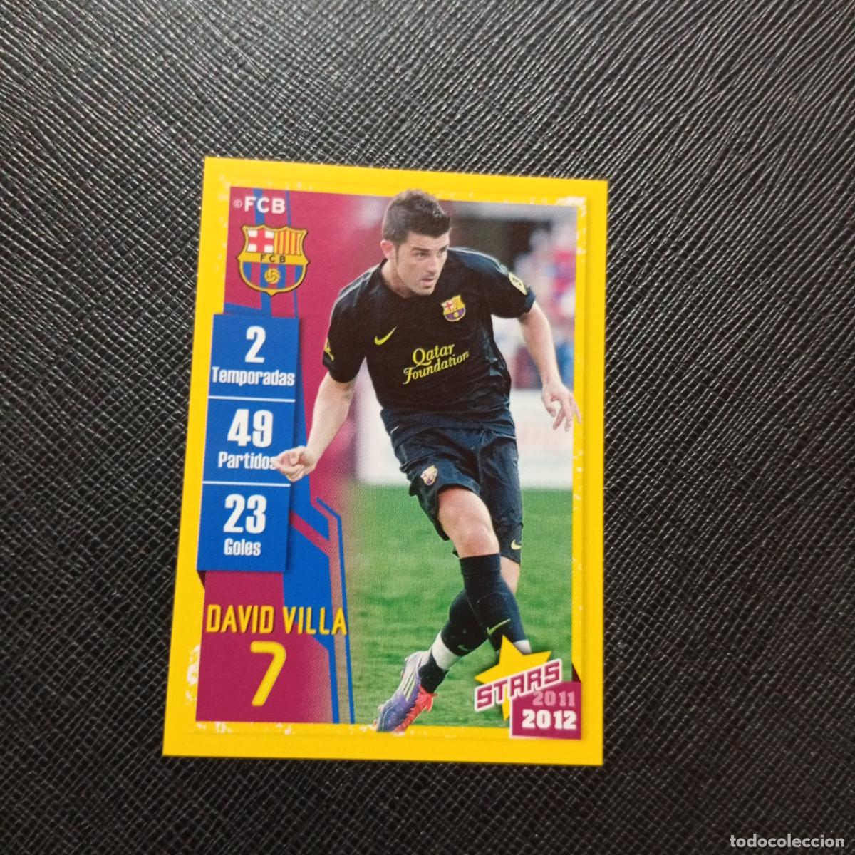 Cromos de Futebol: 150 VILLA BARCELONA PANINI COLECCION OFICIAL 2011 2012 CROMO 11 12 - SIN PEGAR - A155 PG14