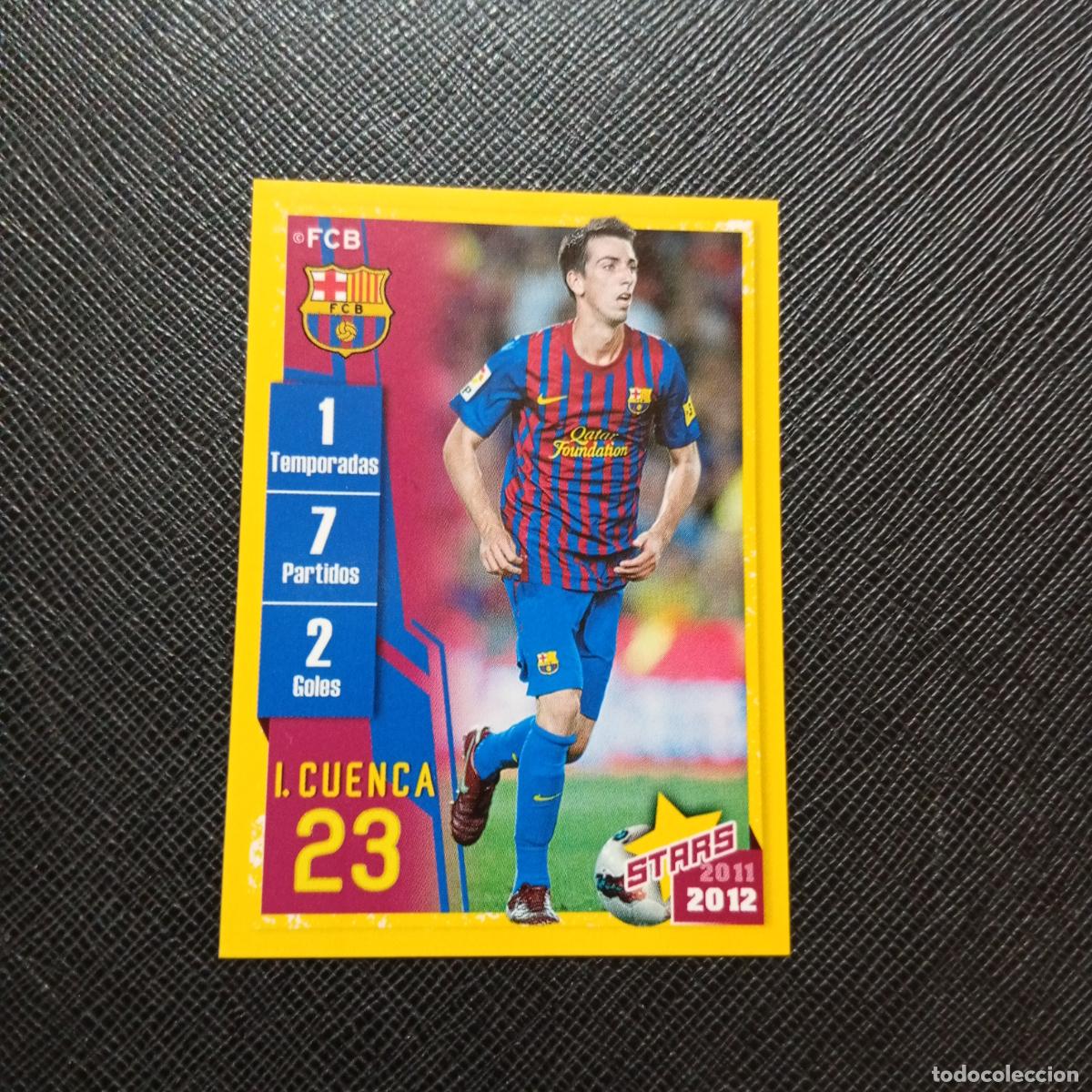 Cromos de Futebol: 168 CUENCA BARCELONA PANINI COLECCION OFICIAL 2011 2012 CROMO 11 12 - SIN PEGAR - A155 PG14