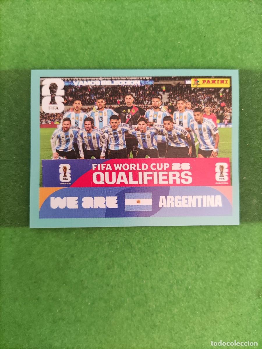Cromos de Futebol: We are Argentina ARG 13 Sticker Mundial 2026 FIFA World Cup / Sin pegar