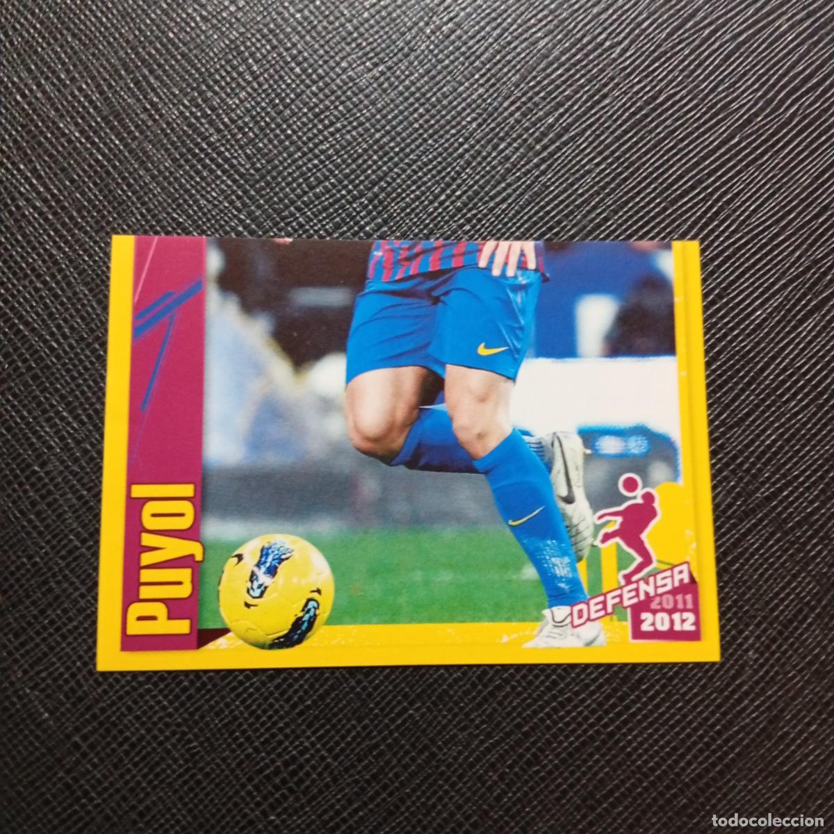 Cromos de Futebol: 46 PUYOL BARCELONA PANINI COLECCION OFICIAL 2011 2012 CROMO 11 12 - SIN PEGAR - A155 PG15