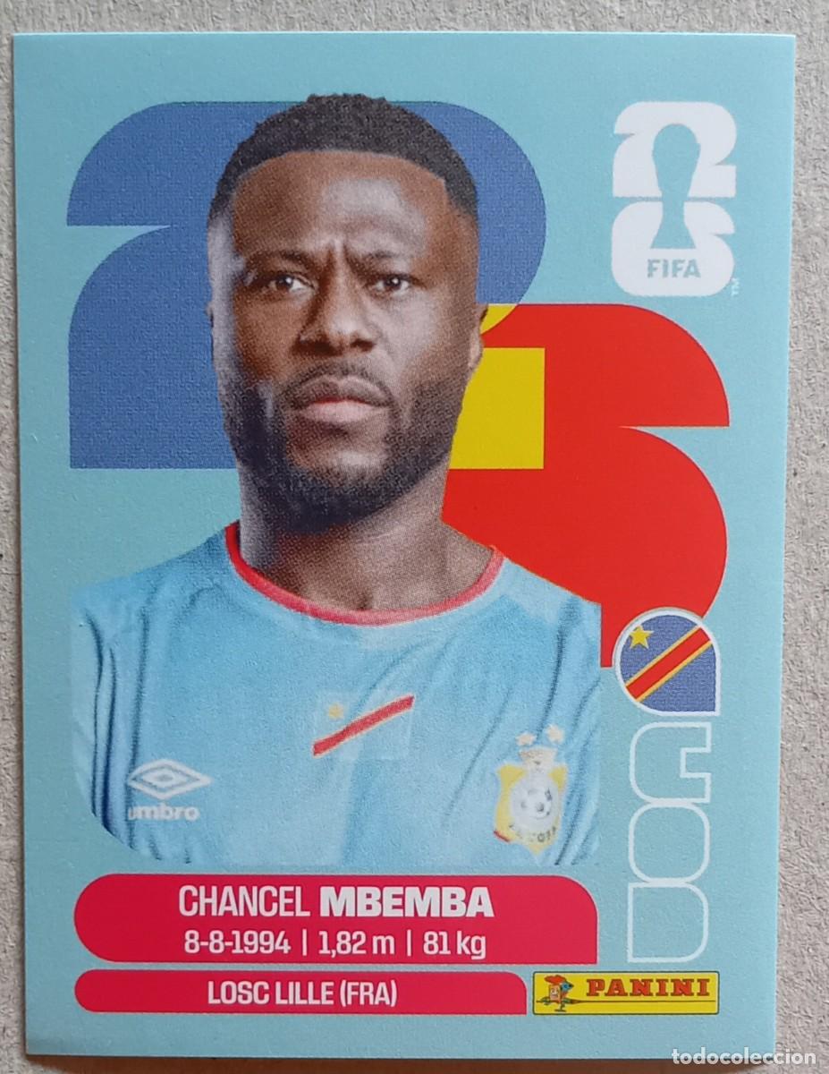 Cartes &agrave; collectionner de Football: Figurina Panini 2026 Cromo Fifa World Cup Usa Mundial 2026 Chancel Mbemba Congo n COD 6