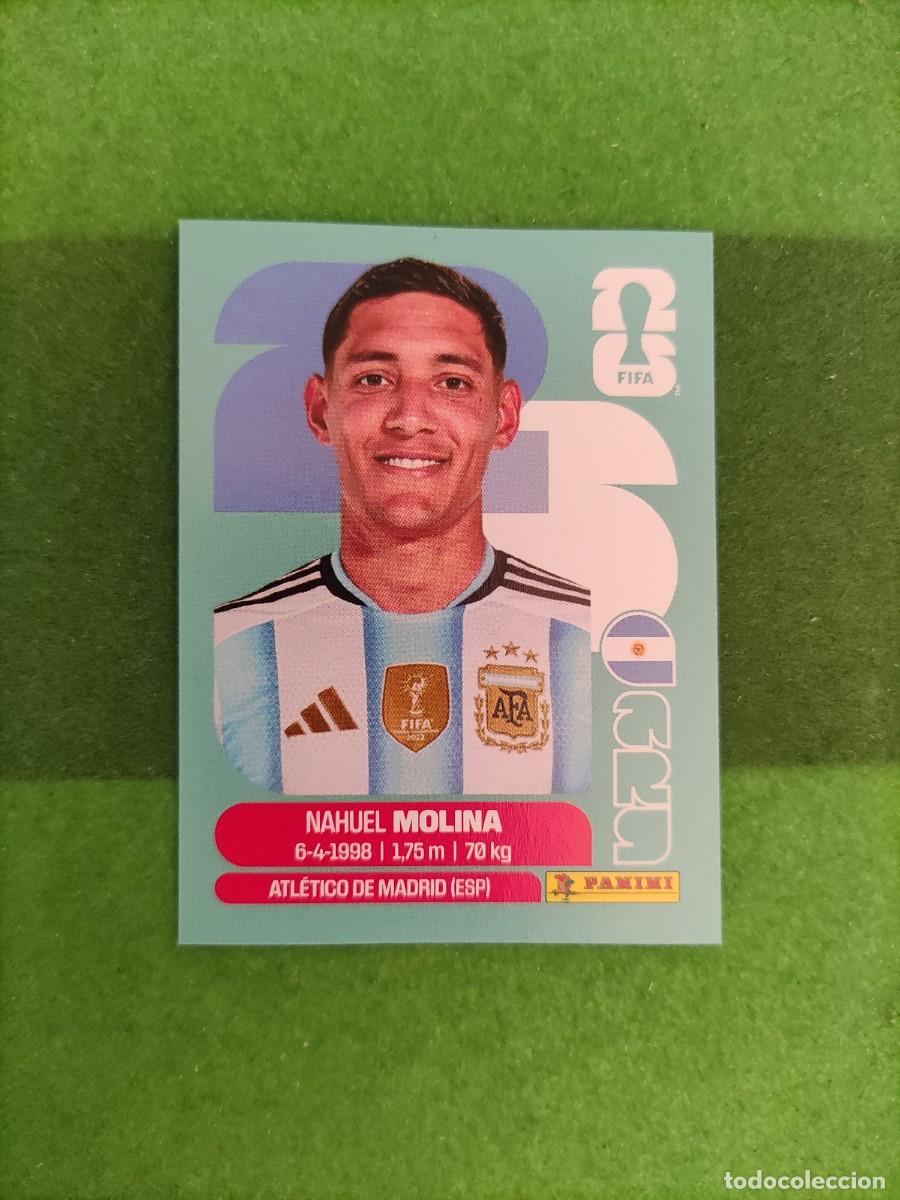 Figurine di Calcio: Molina Argentina ARG 3 Sticker Mundial 2026 FIFA World Cup / Sin pegar