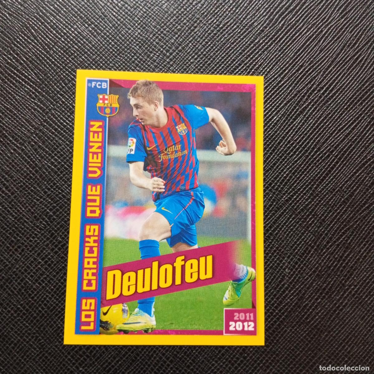 Fu&szlig;ball-Sticker: 199 DEULOFEU BARCELONA PANINI COLECCION OFICIAL 2011 2012 CROMO 11 12 - SIN PEGAR - A155 PG15