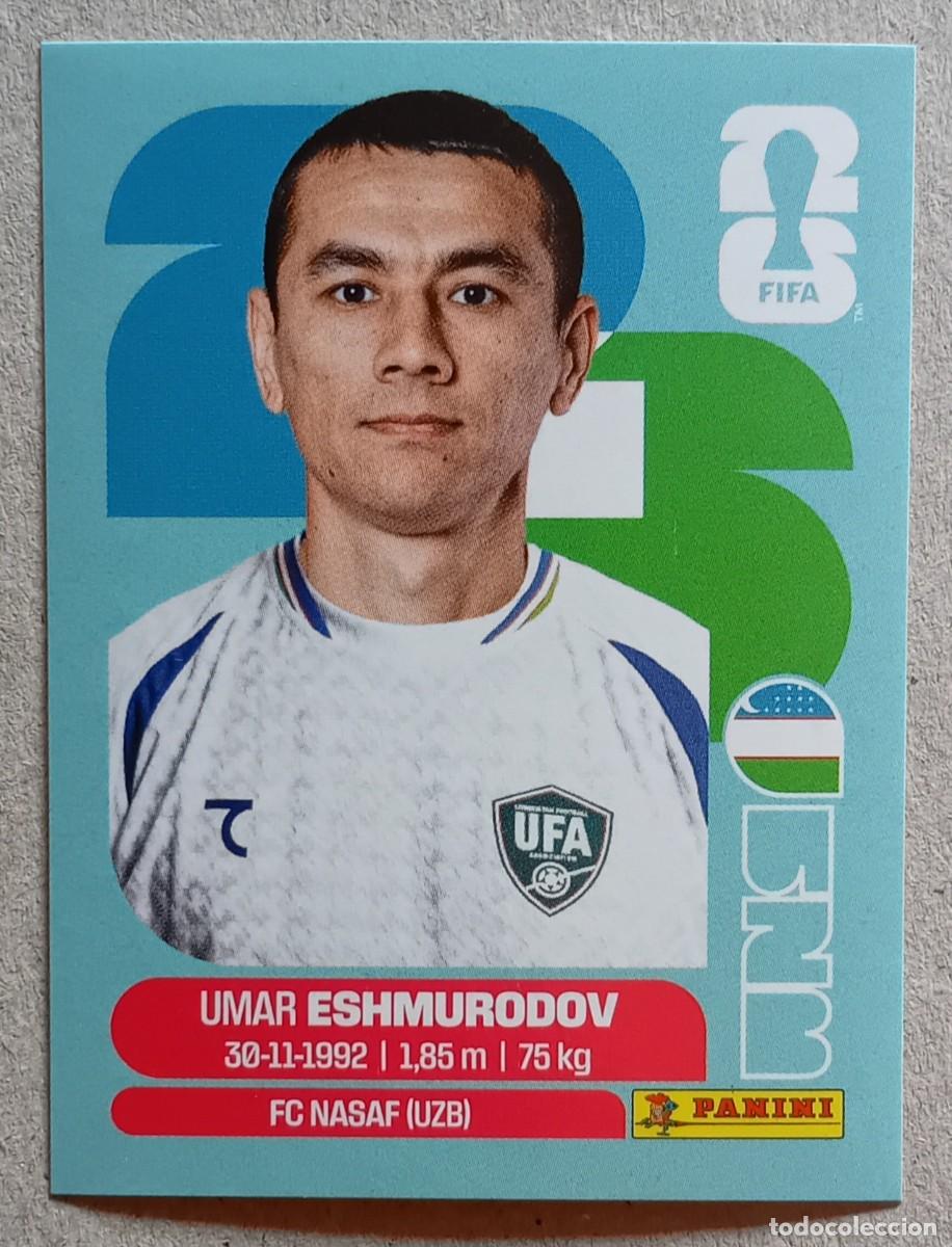 Fu&szlig;ball-Sticker: Figurina Panini 2026 Cromo World Cup Usa Mundial 2026 Umar Eshmurodov Uzbekistan n UZB 5