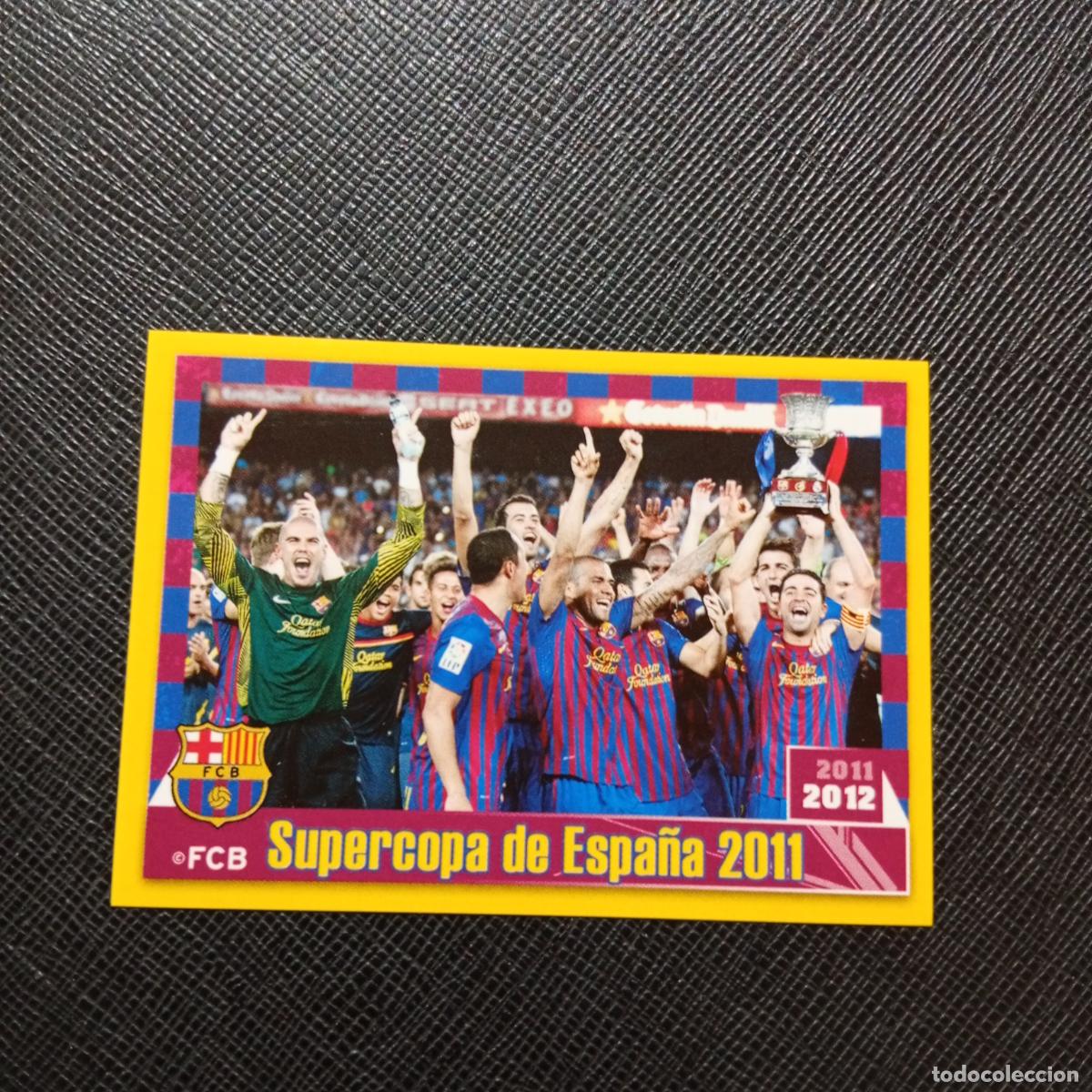 Fu&szlig;ball-Sticker: 108 CELEBRACION BARCELONA PANINI COLECCION OFICIAL 2011 2012 CROMO 11 12 - SIN PEGAR - A155 PG16