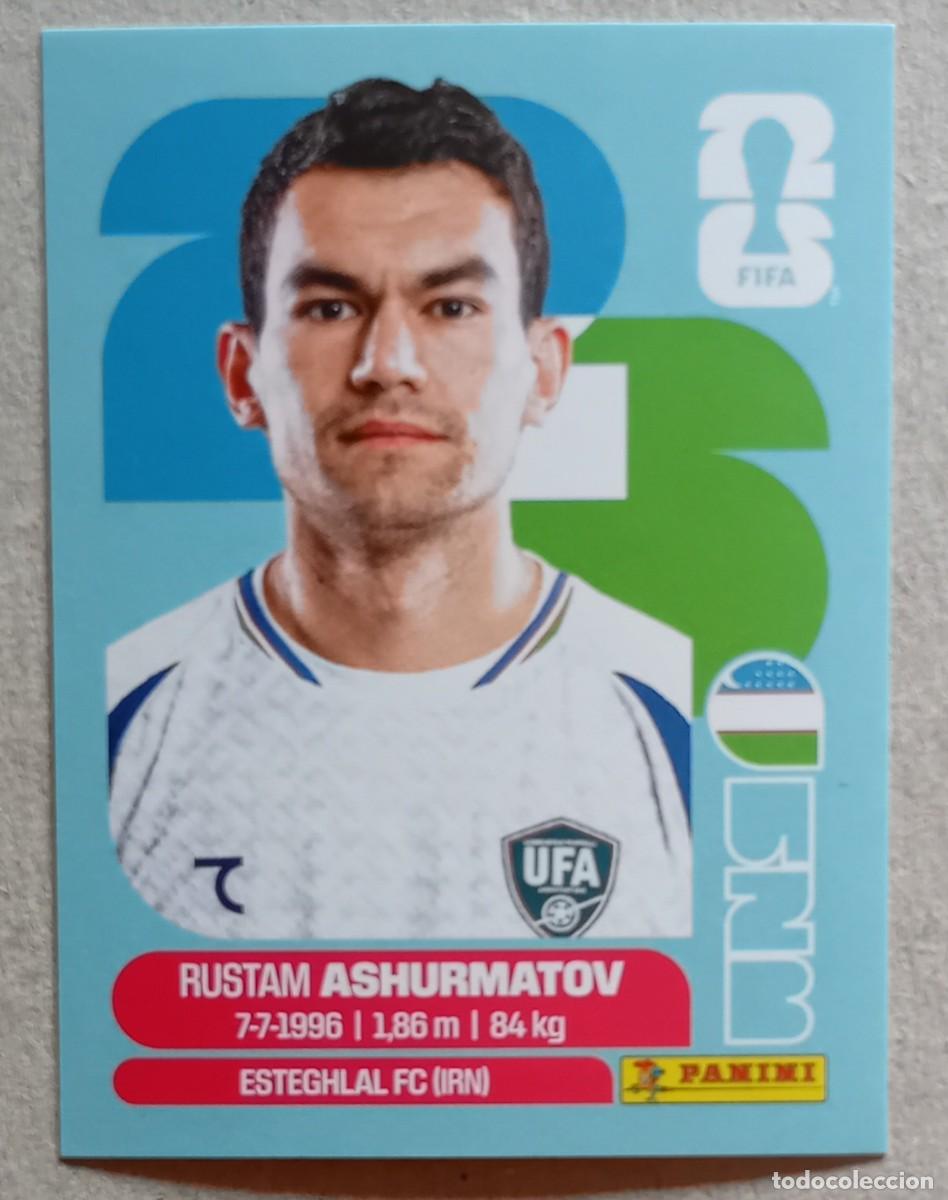 Fu&szlig;ball-Sticker: Figurina Panini 2026 Cromo World Cup Usa Mundial 2026 Rustam Ashrumatov Uzbekistan n UZB 7