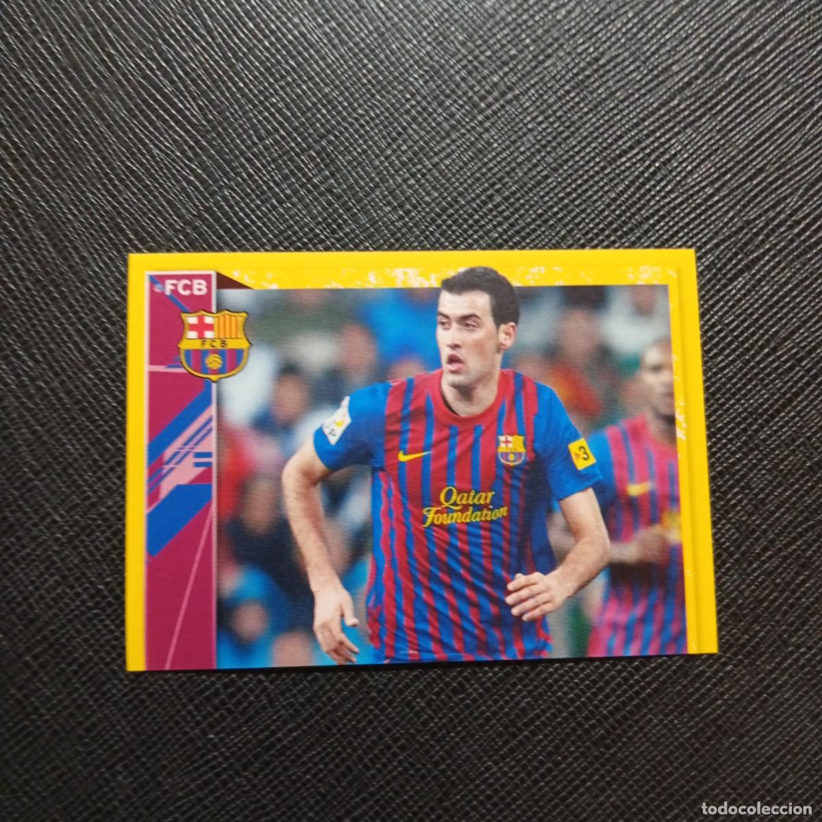 Figurine di Calcio: 75 SERGIO BUSQUETS BARCELONA PANINI COLECCION OFICIAL 2011 2012 CROMO 11 12 - SIN PEGAR - A155 PG16