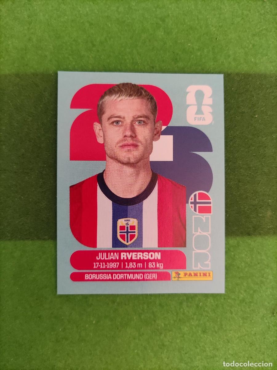 Figurine di Calcio: Rverson Noruega NOR 3 Sticker Mundial 2026 FIFA World Cup / Sin pegar