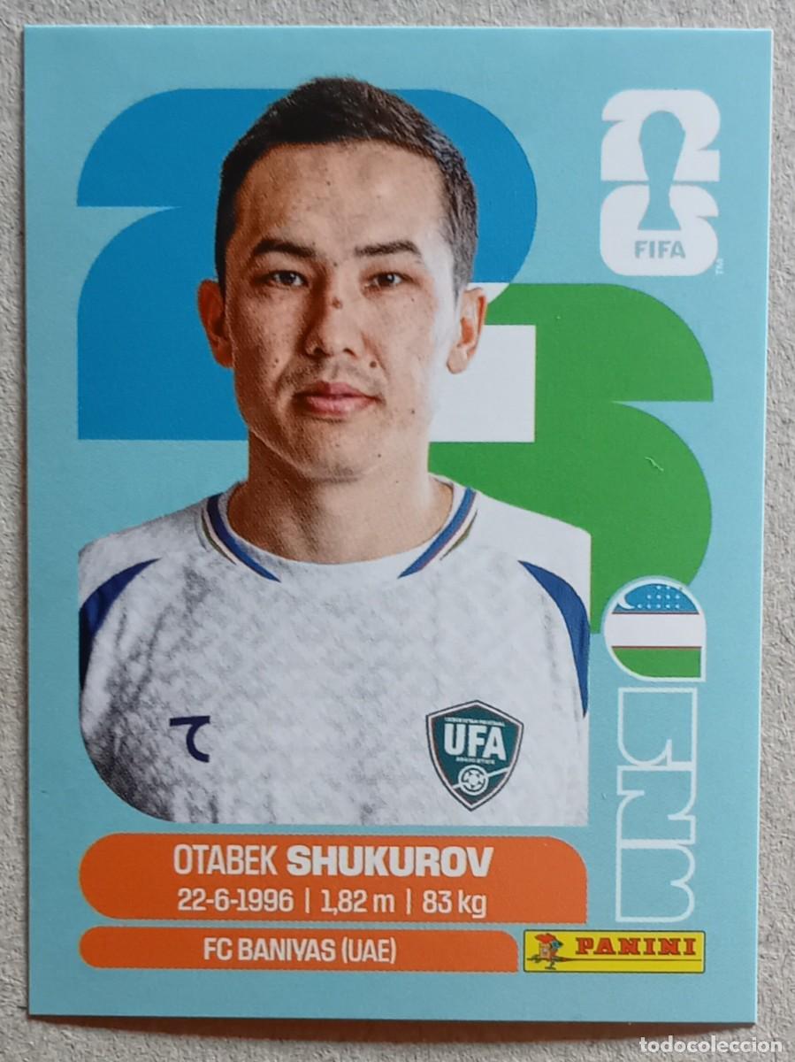 Figurine di Calcio: Figurina Panini 2026 Cromo World Cup Usa Mundial 2026 Otabek Shukurov Uzbekistan n UZB 11