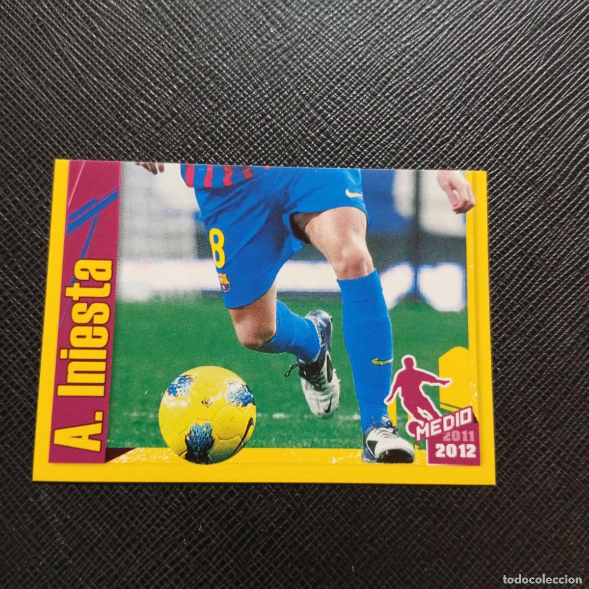 Figurine di Calcio: 125 INIESTA BARCELONA PANINI COLECCION OFICIAL 2011 2012 CROMO 11 12 - SIN PEGAR - A155 PG17
