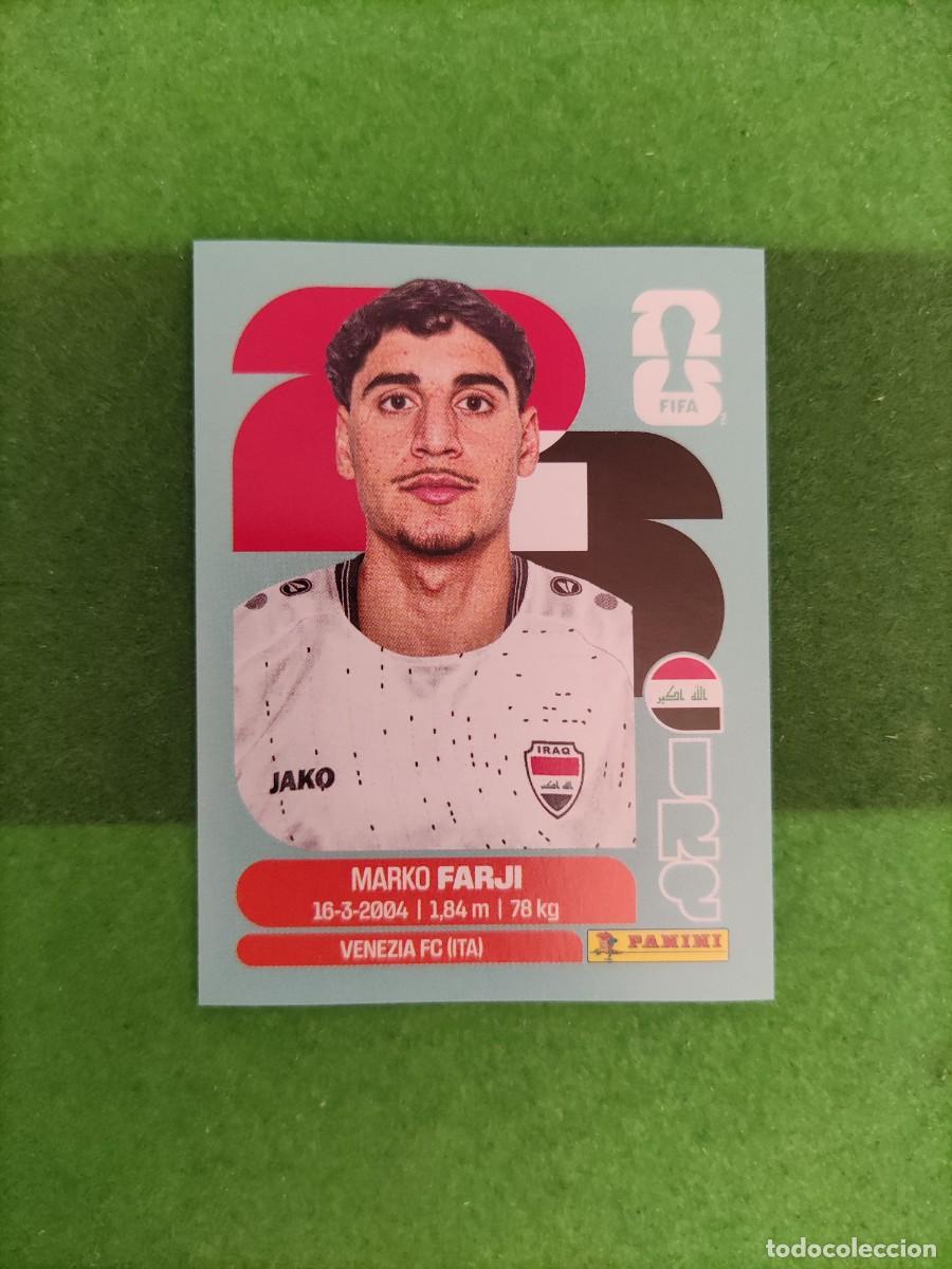Figurine di Calcio: Farji Iraq IRQ 16 Sticker Mundial 2026 FIFA World Cup / Sin pegar