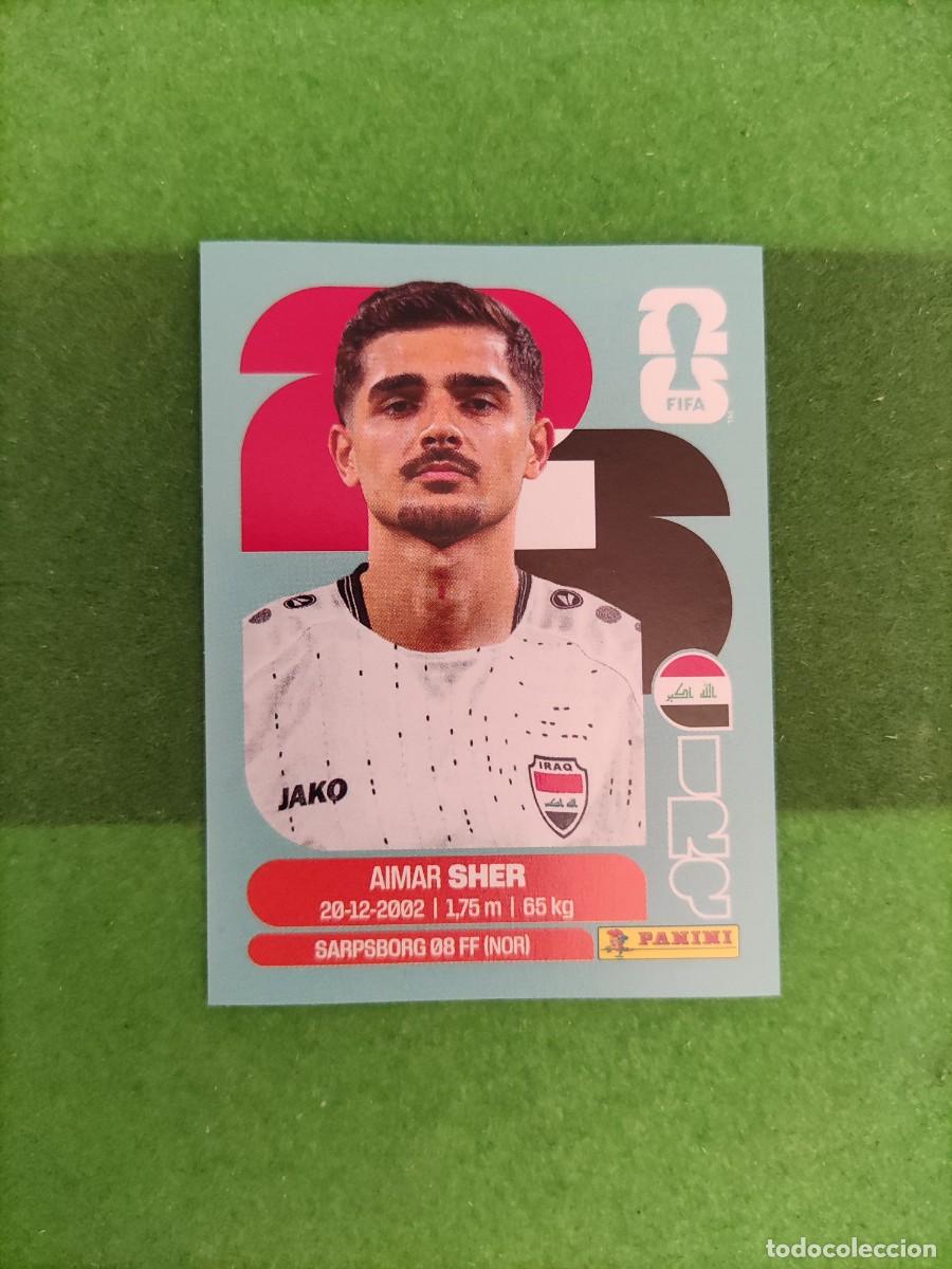 Figurine di Calcio: Sher Iraq IRQ 15 Sticker Mundial 2026 FIFA World Cup / Sin pegar