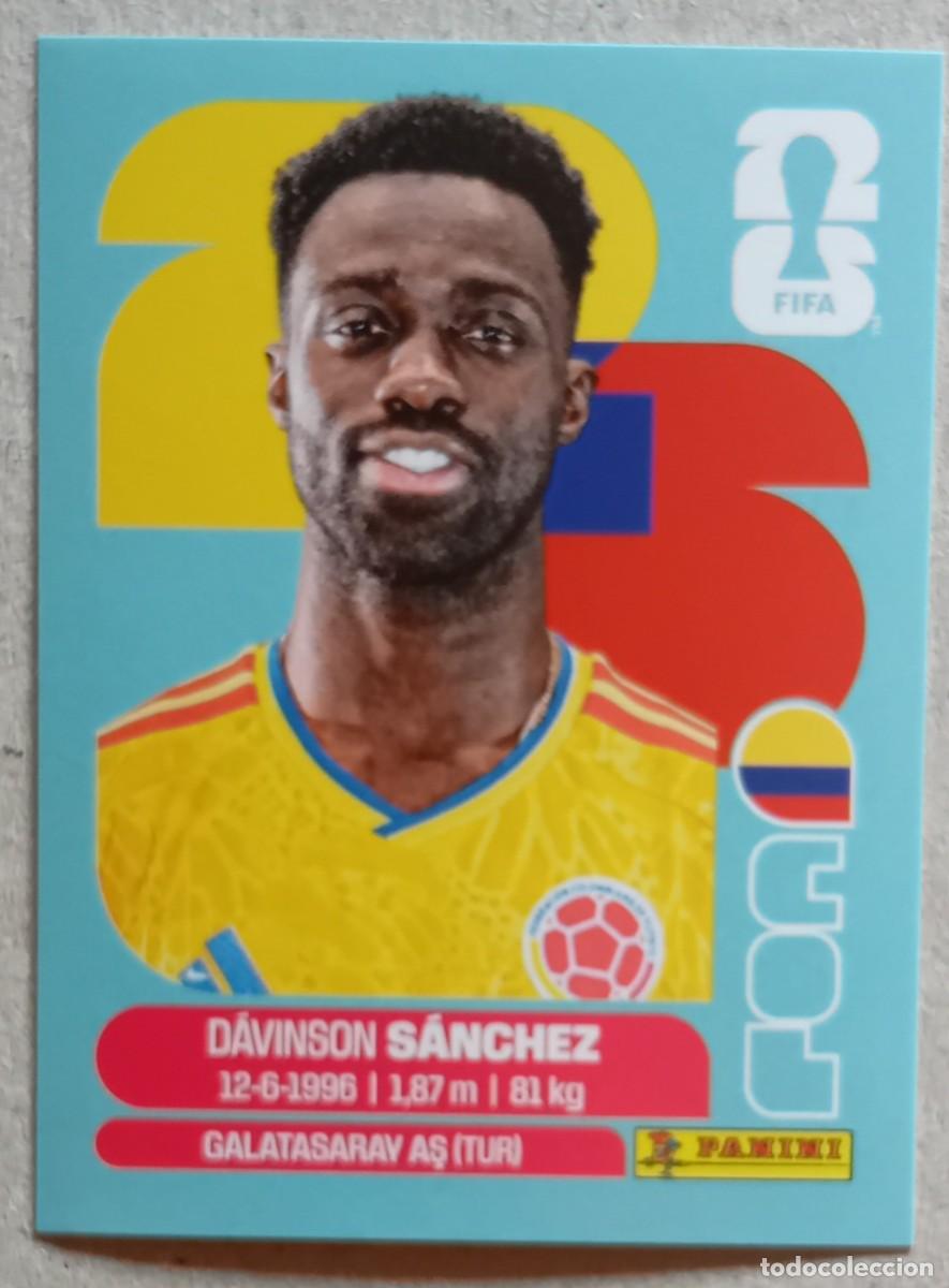 Figurine di Calcio: Figurina Panini 2026 Cromo World Cup Usa Mundial 2026 Dav&iacute;nson Sanchez Colombia n COL 4