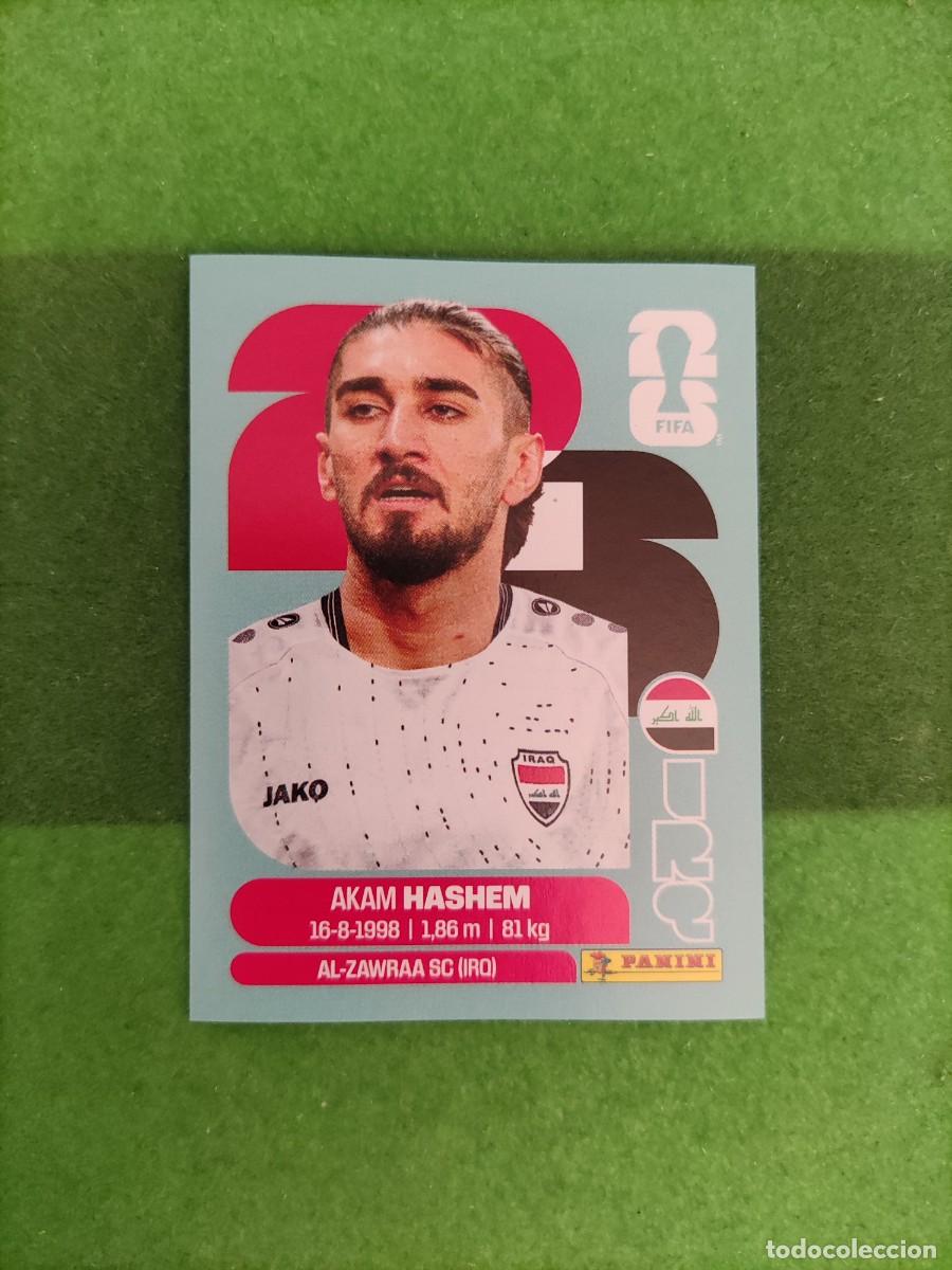 Fu&szlig;ball-Sticker: Hashem Iraq IRQ 5 Sticker Mundial 2026 FIFA World Cup / Sin pegar