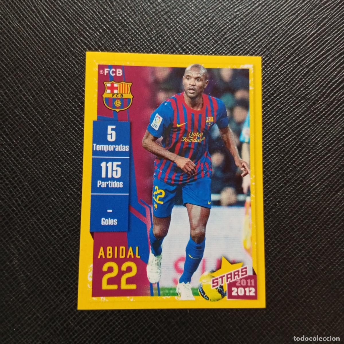 Figurine di Calcio: 59 ABIDAL BARCELONA PANINI COLECCION OFICIAL 2011 2012 CROMO 11 12 - SIN PEGAR - A155 PG18