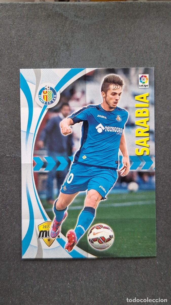 Figurine di Calcio: L1 SARABIA GETAFE C. F. 233 PANINI MEGACRACKS 2015 2016 15 16