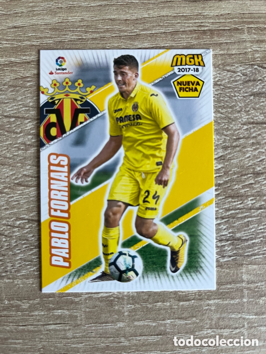 Cartes &agrave; collectionner de Football: 526 BIS FORNALS NUEVA FICHA MEGACRACKS MGK 2017 2018 17 18 VILLARREAL